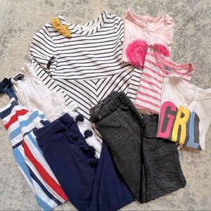 4T Bundle🎈8 Pieces- Dress, Tops and Pants